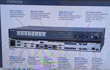 Extron IN1608 xi comutador apresentação de 8 entradas  HDCP 4  HDMI.
