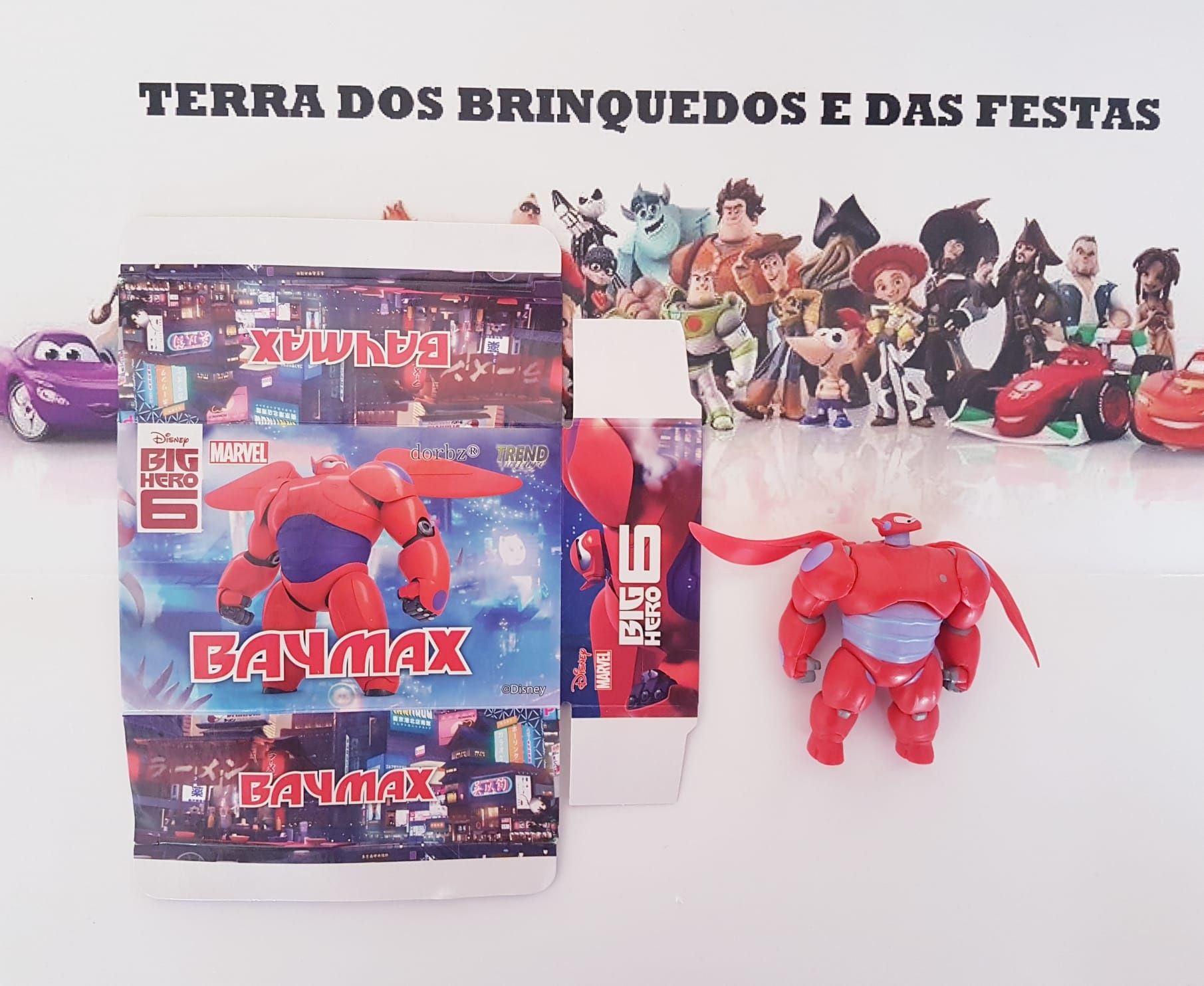 Conjunto 2 pcs BayMax Big Hero 6 (Portes Incluidos)