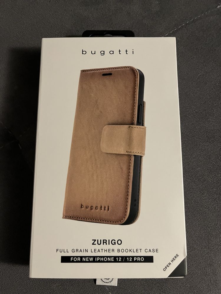 Etui Iphone 12 oryginalne BUGATTI