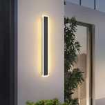 Lampa ścienna LED zewnetrzna 24W IP65 ciepła biel O133