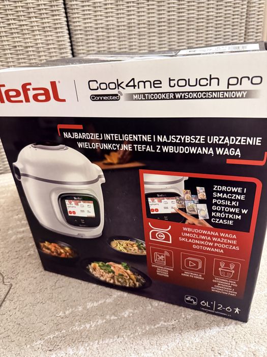 Tefal Cook4me Touch PRO + nakladka Extra Crips + dodatki