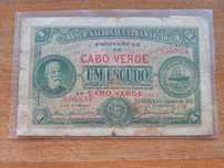 Nota 1$00 Cabo Verde 1921