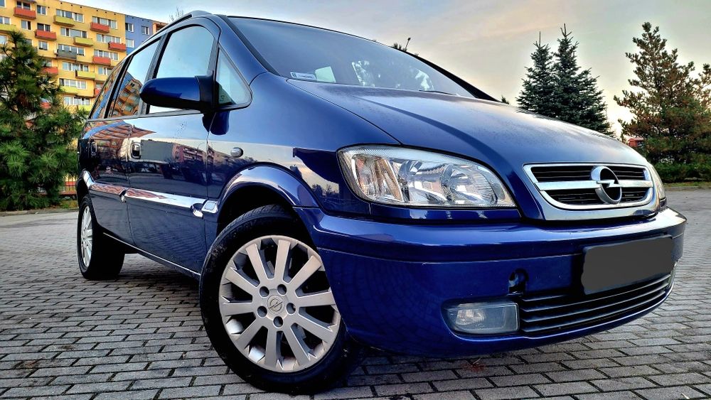Piękna Rodzinna Zafira w benzynie,Klima,Nawigacja,7 foteli!Stan LUXUS