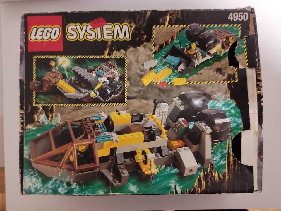 Lego Rock Raiders 4950 Loader Dozer z pudełkiem