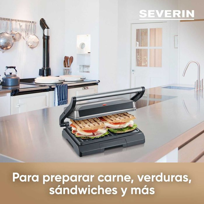 SEVERIN - Grelhador elétrico anti aderente / Tostadeira