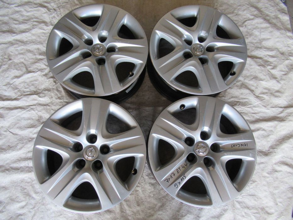Felgi strukturalne Opel Astra J Ampera Insignia B Zafira 7Jx17 et44 5x115 CZUJNIKI