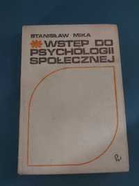 Stary podręcznik Wstęp do psychologii społecznej PWN 1975 S. Mikai