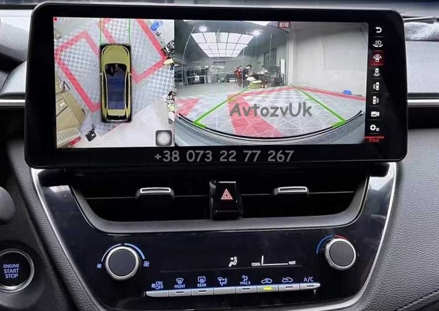 Магнитола COROLLA Toyota AURIS GPS Аурис USB E210 CarPlay Android 13