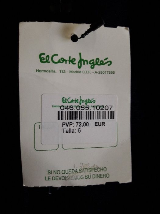 Casaco El Corte Inglês de criança por estrear