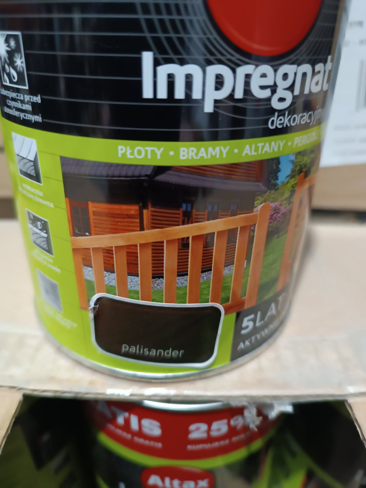 Altax 1L impregnat różne kolory farba lakier altana płot