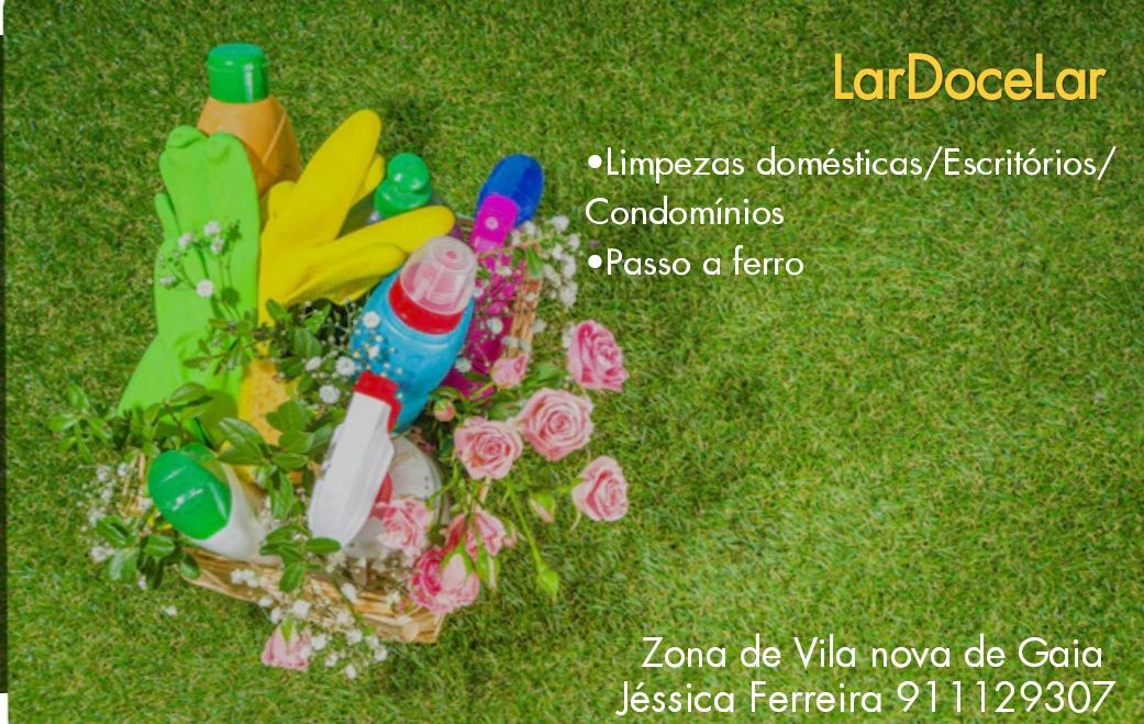 Faço Limpezas domésticas
