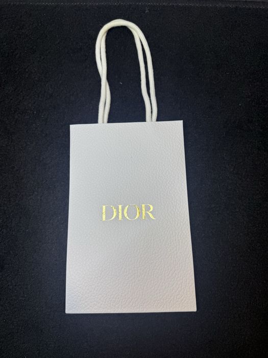 Biała torba Dior