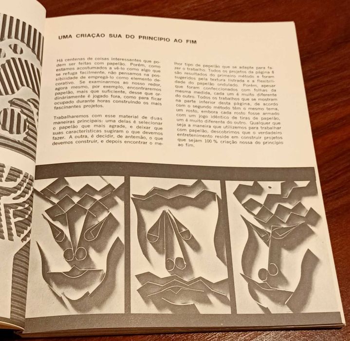 Construções com Papelão - livro Muito Raro