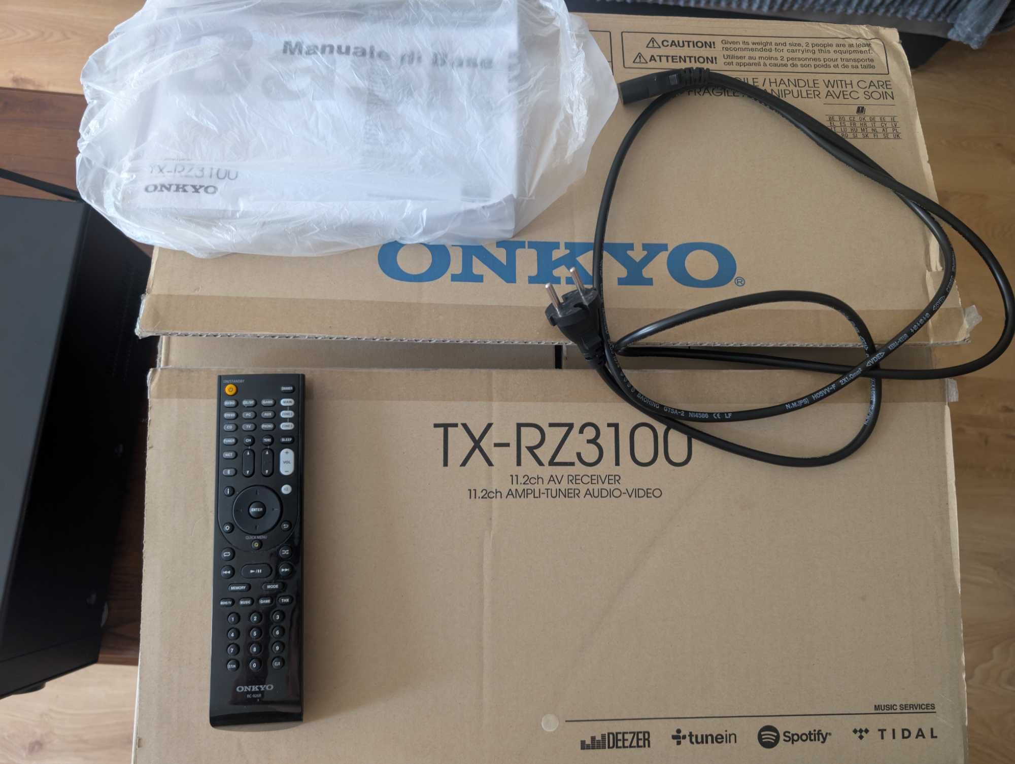 Sprzedam Onkyo TX-RZ3100 – Sieciowy amplituner kina domowego 11.2