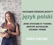 Korepetycje język polski egzamin ósmoklasisty online