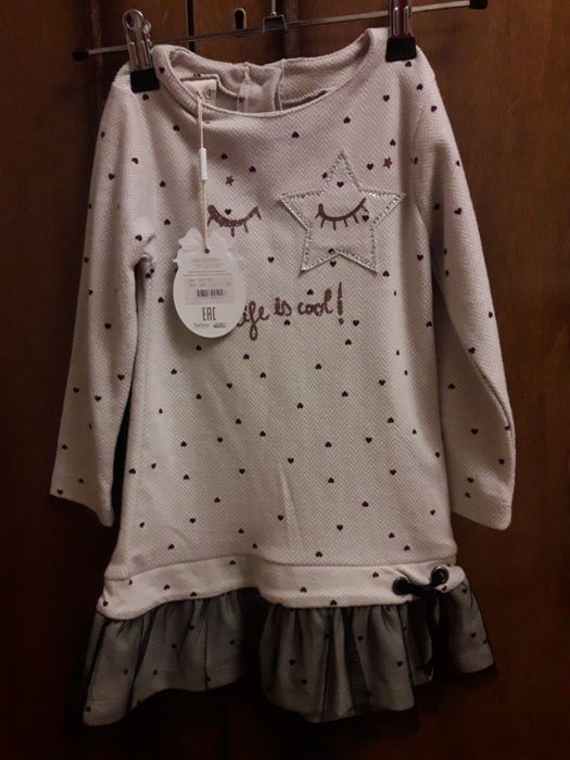 Нова осіння сукня для дівчинки 104