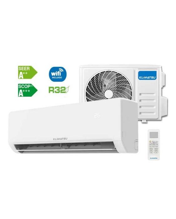 Ar Condicionado Klimatsu Novo | Wi-Fi | Instalação Incluída | A+++