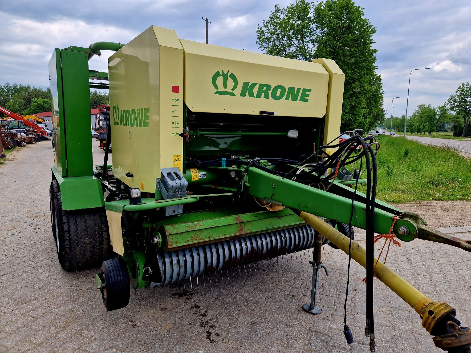 Krone Combi Pack 1250 Multicut prasoowijarka bardzo dobry stan Claas