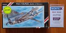 Kit de modelismo F2A-3 Buffalo escala 1/48