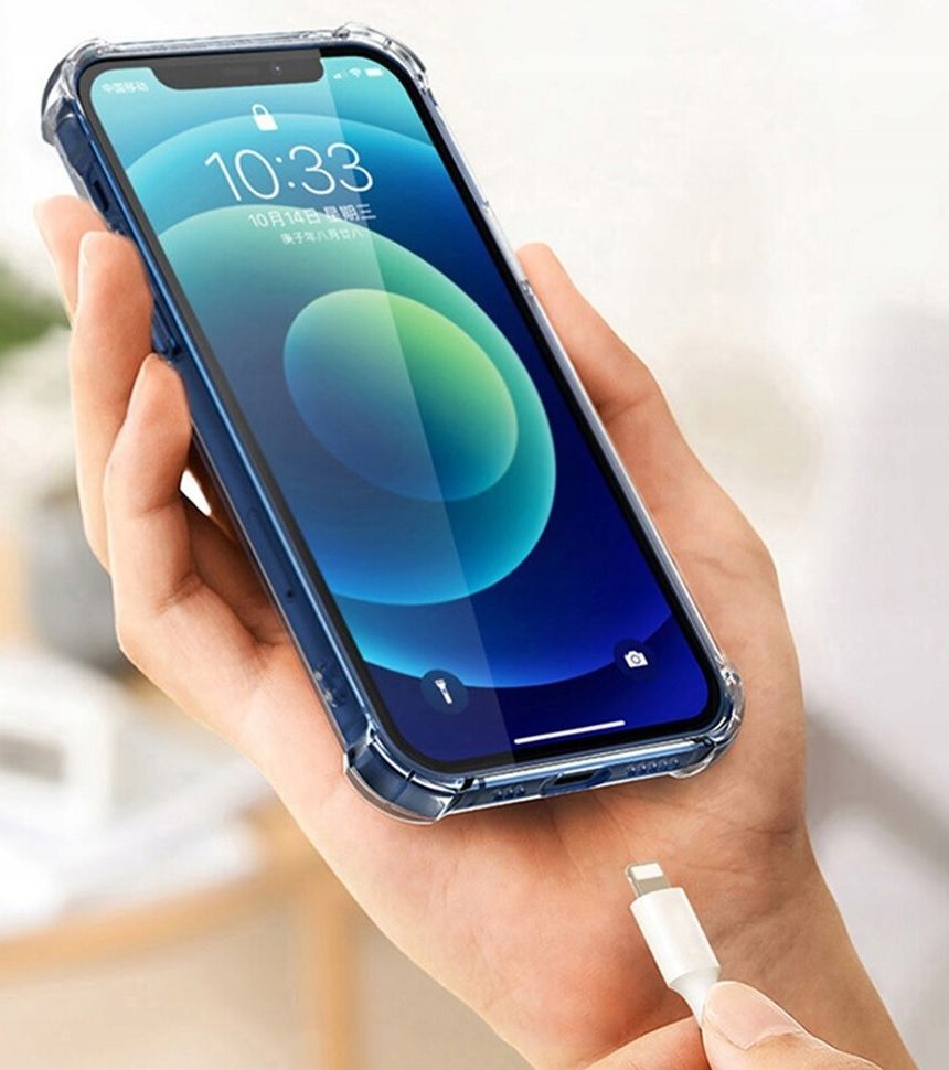 Etui Case Anti Shock + Szkło 9H Do Apple Iphone 15