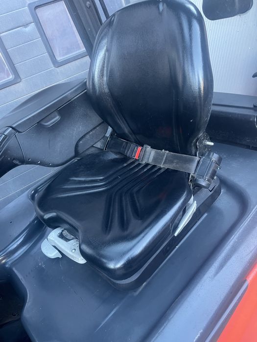 Wózek elektrycny Linde E20 550cm triplex 4 sekcia pół kabina