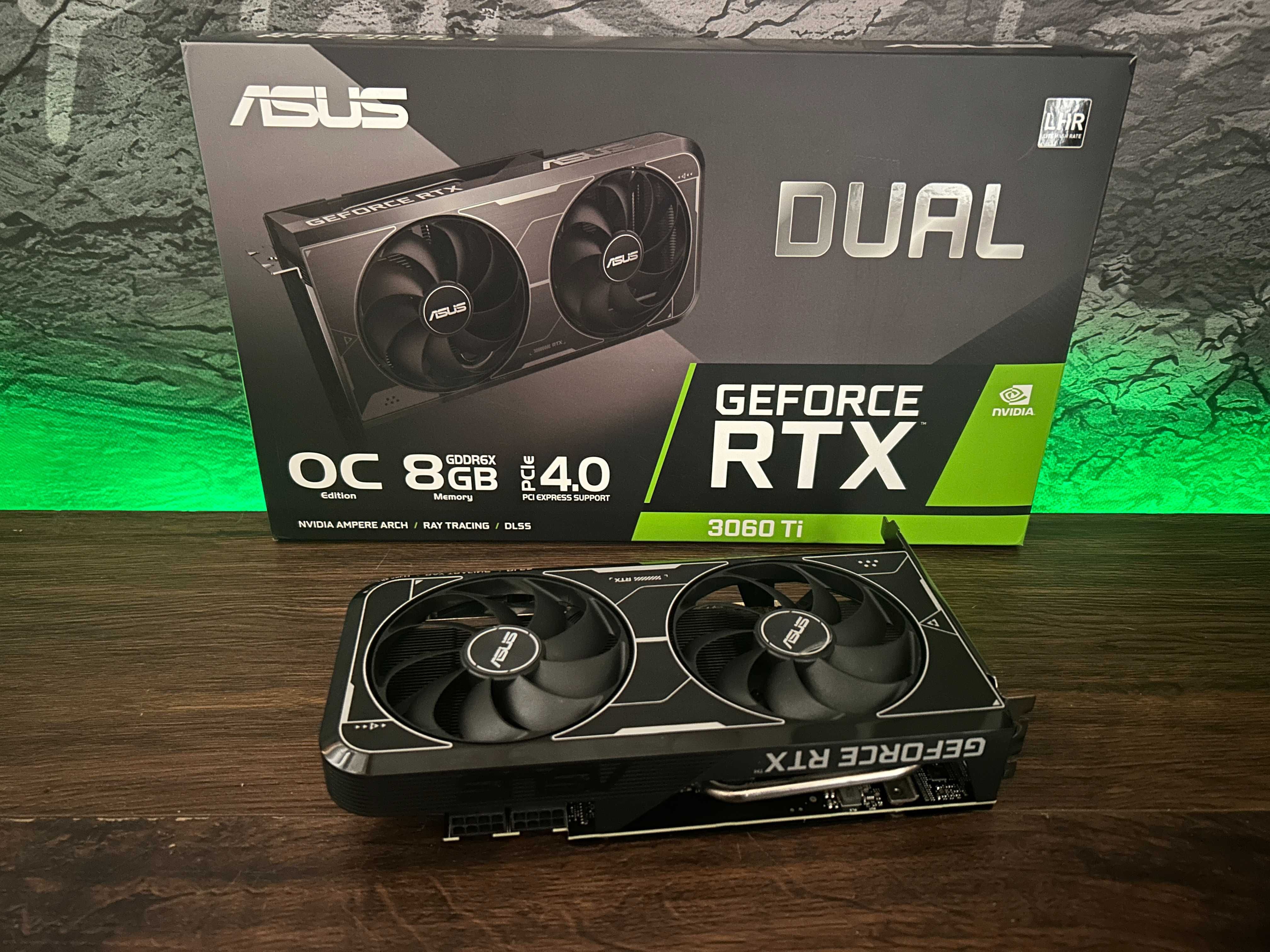 SUPER! Игровая видеокарта NVIDIA GeForce RTX 3060Ti 8GB GDDR6 Asus