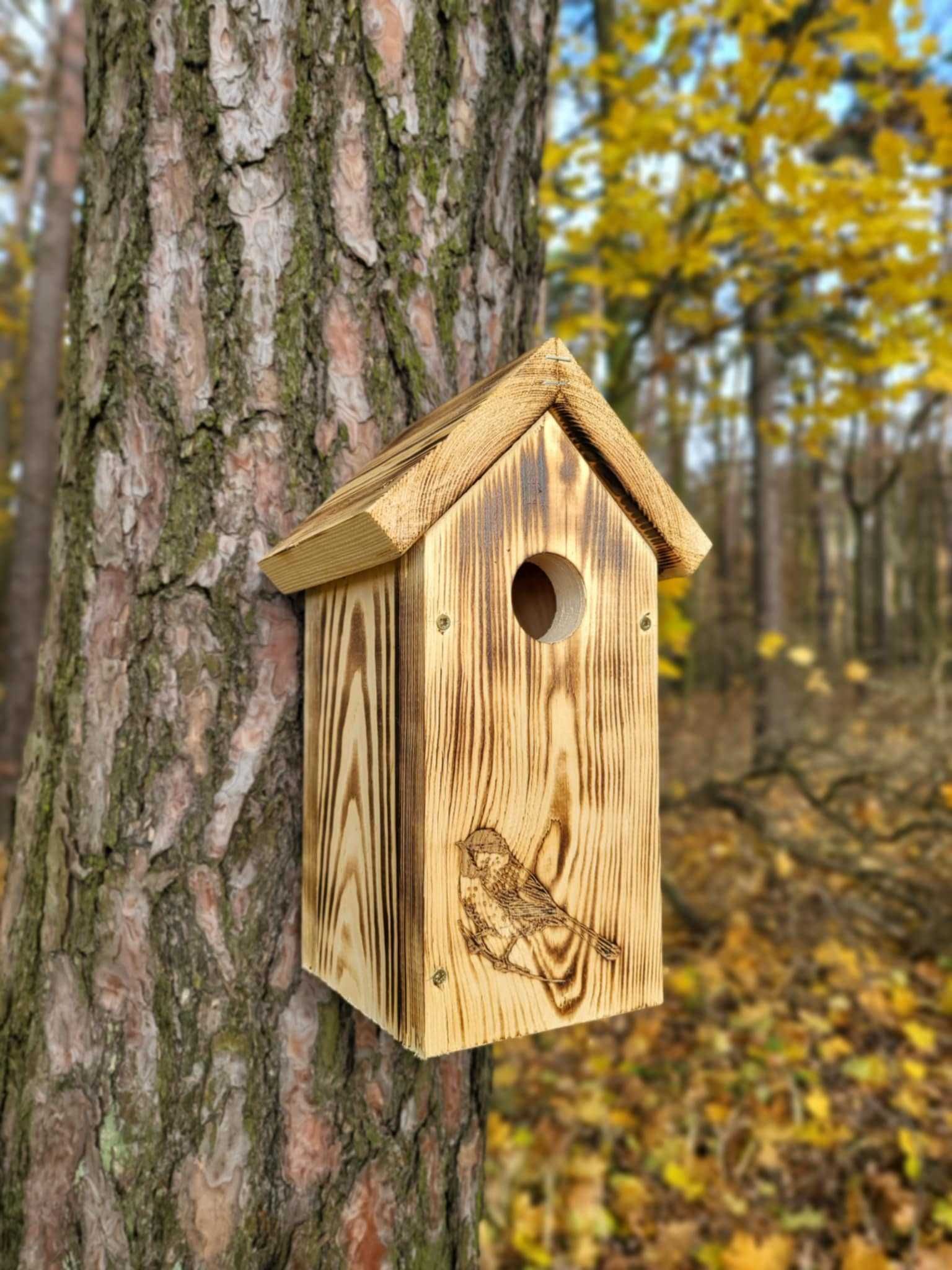 Pakiet Budka lęgowa sikorka x2, kos x1, typ B x1