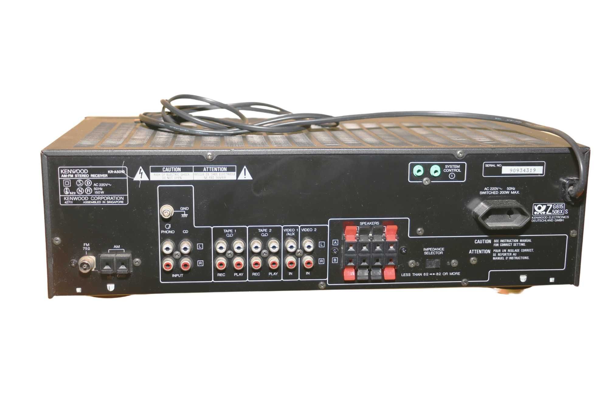 KENWOOD AM-FM Stereo Receiver KR-A5010 Amplituner