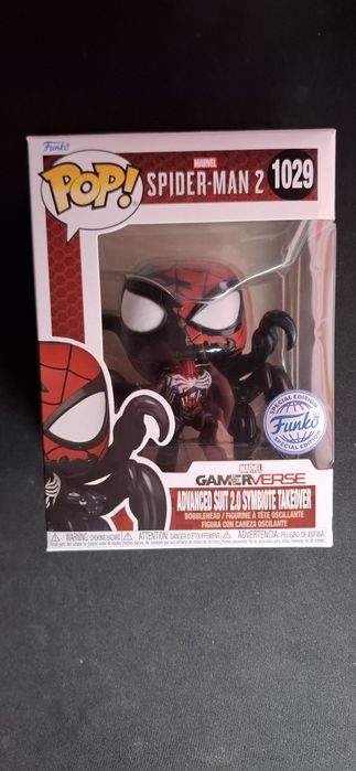 Funko pop! Spider-man 2 1029 ADVANCED SUIT 2.0 SYMBIOTE TAKEOVER