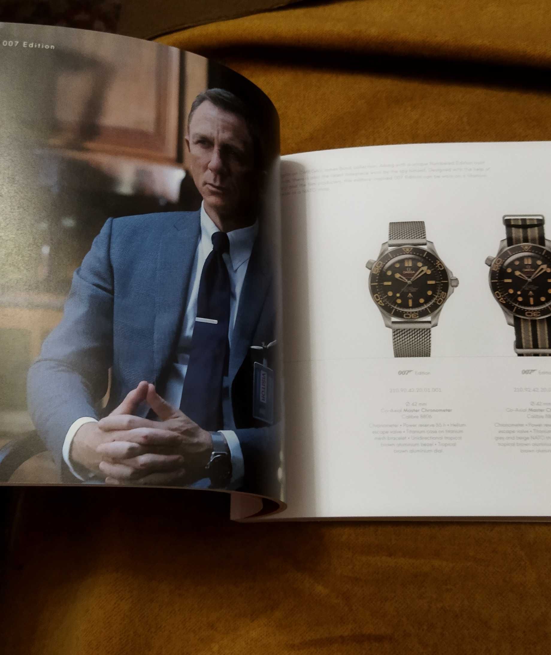 Kolekcjonerski Luksusowy katalog zegarkw OMEGA