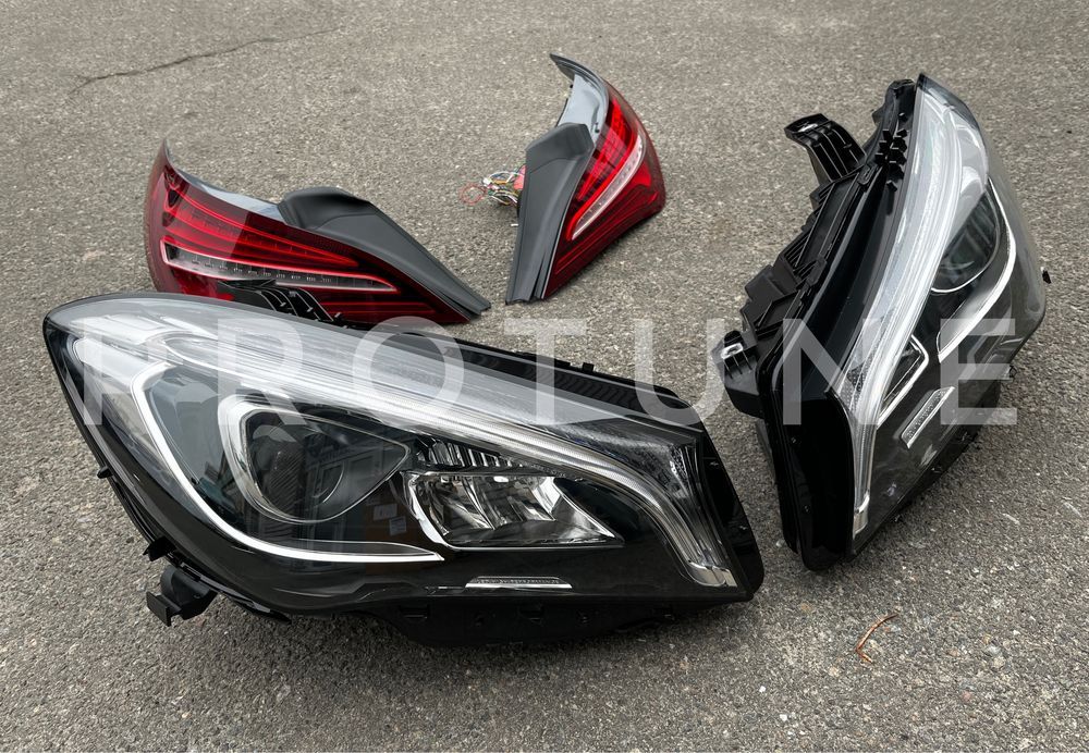 Фары фонари FullLED рест 16+ Mercedes CLA W117 C117 LED Оптика Стопы