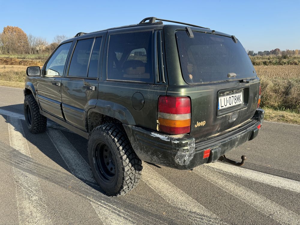 Jeep Grand Cherokee ZJ 5.2 V8 lift benzyna opony MT hak automat