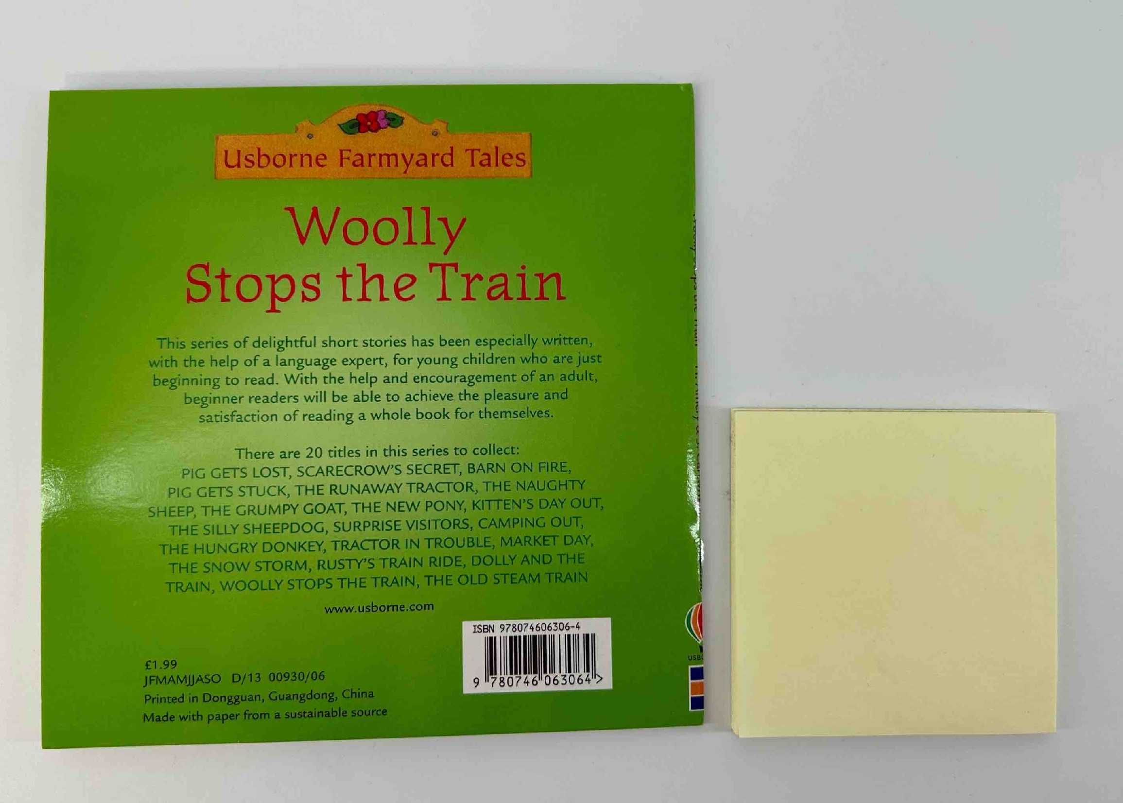 NOWA Usborne Farmyard Tales Woolly Stops the Train