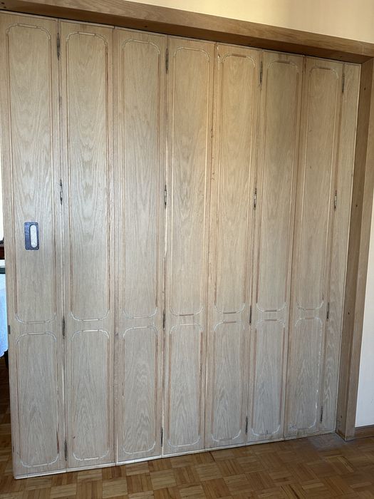 Drzwi harmonijkowe skladane 352 na 200 drewno