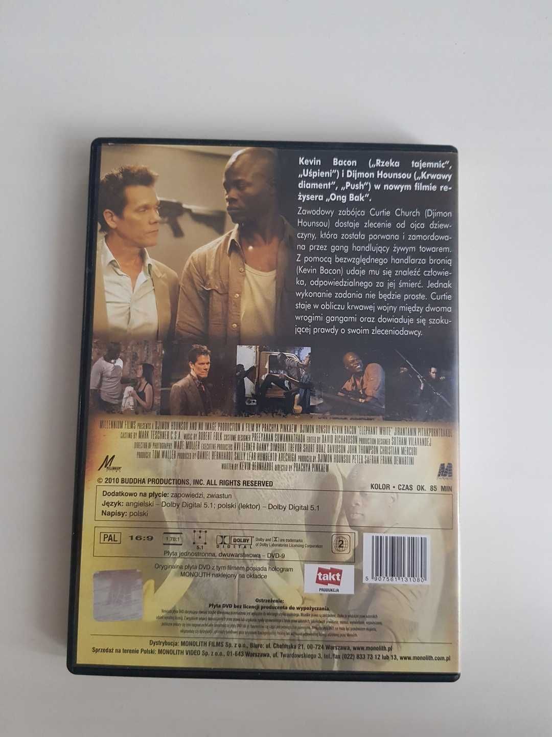 Film DVD Biały Słoń Płyta DVD