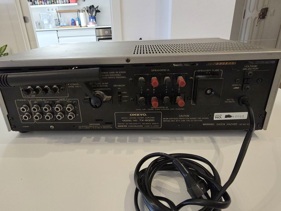 Amplificador recever Onkyo TX 2000