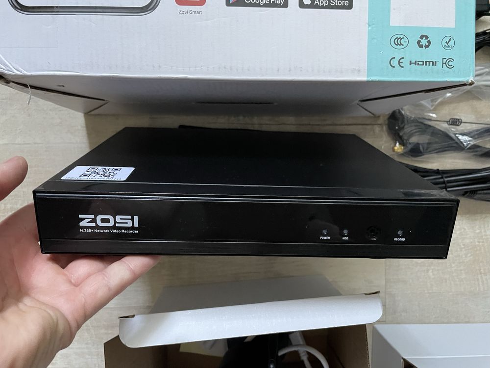 Камери відеонагляду ZOSI 2MP Camera System H.265+ 8 Channel New USA