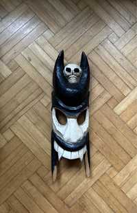 Maska drewniana rzeźba