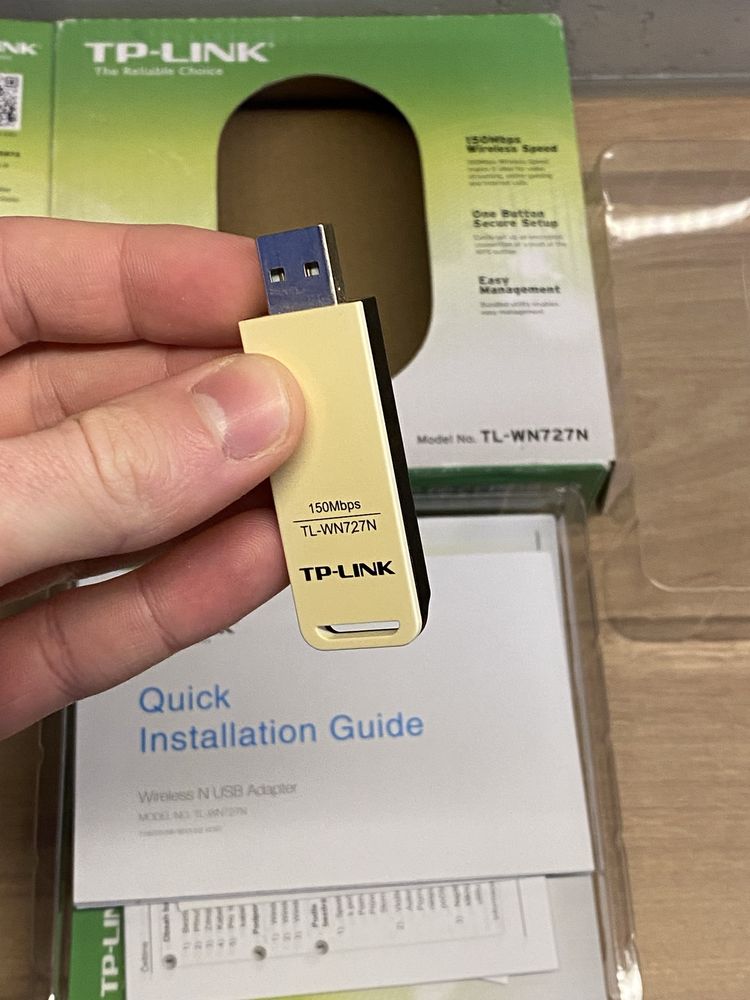 Karta sieciowa TP-LINK modul WiFi do PC laptopa internet AP