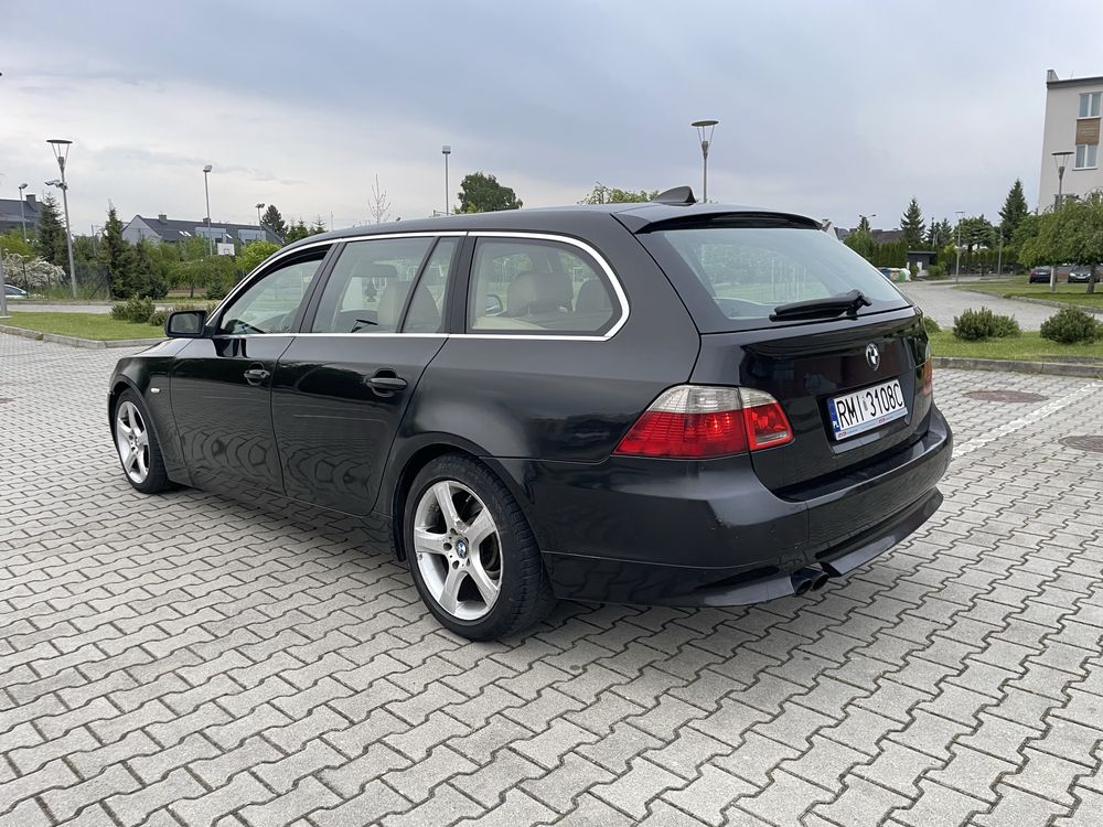 BMW e61 525d Automat M57 2005r Xenon Uszkodzone