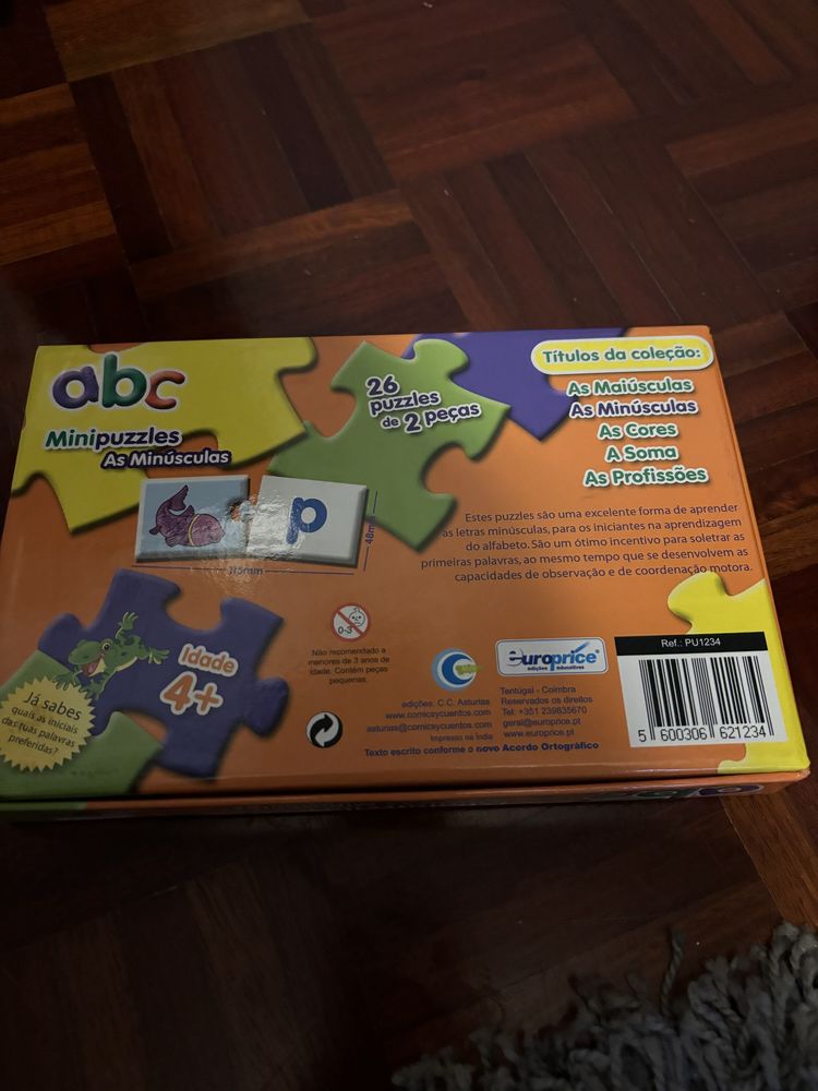 Puzzle ABC educativo