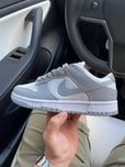 Женские кроссовки Nike SB dunk grey / Найк СБ данки серые 37 38 39