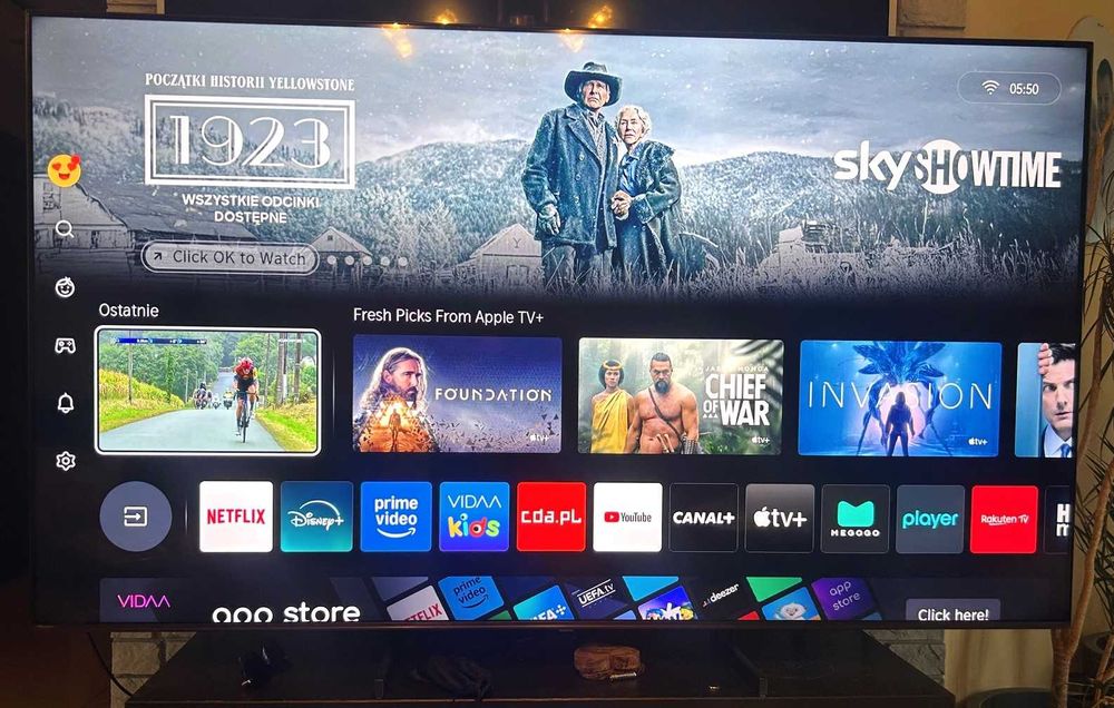 Telewizor HISENSE 75U6NQ 75" 4K Dolby Vision Atmos HDMI 2.1 Jak Nowy