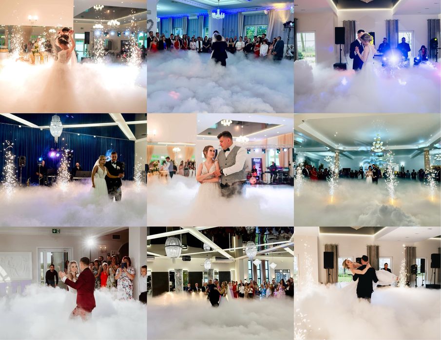 Ciężki dym taniec w chmurach | fotobudka 360 | fotolustro | GUN CO2