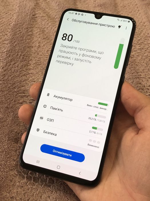 Телефон Samsung Galaxy A70 NFC 6/128gb #22