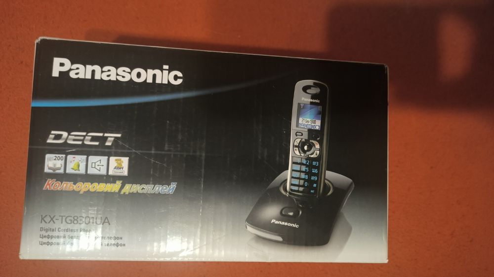 Радиотелефон Panasonic kx-tg8301ua