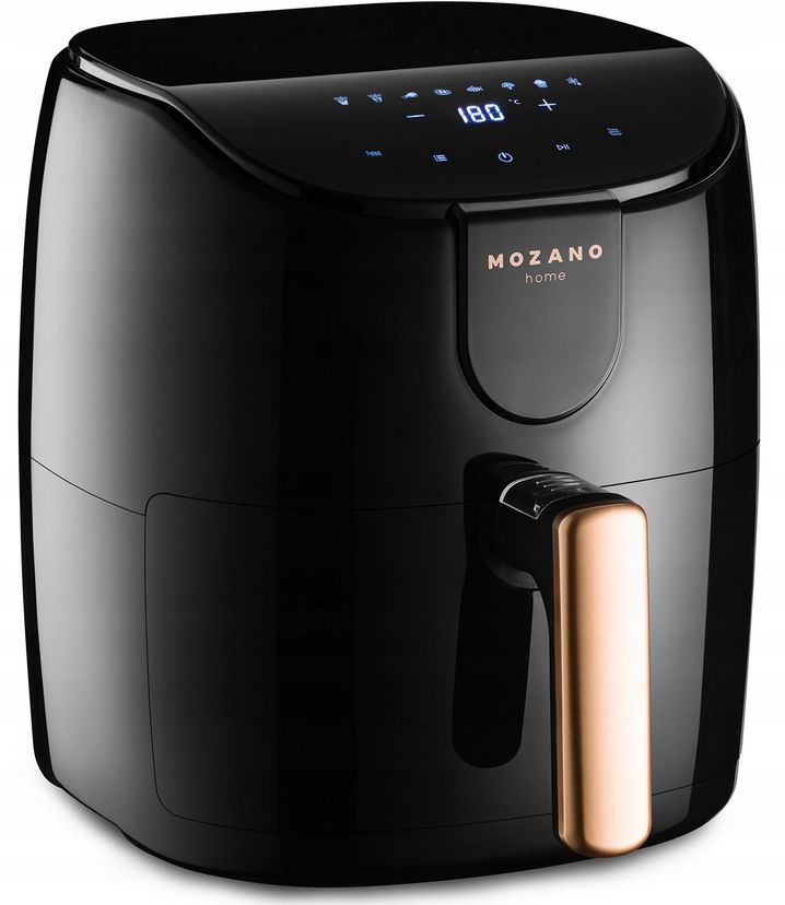 Frytkownica Beztłuszczowa Frytownica Air Fryer 1500W Mocna 4L złota