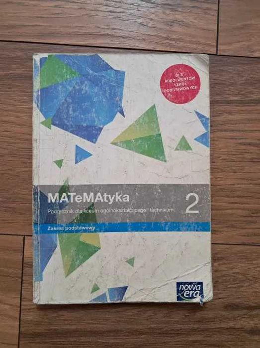 Podręcznik MATeMAtyka 2 zakres podstawowy - nowa era