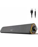 Soulion R50 Głośnik komputerowy LED rgb bluetooth 5.3 USB AUX soundbar