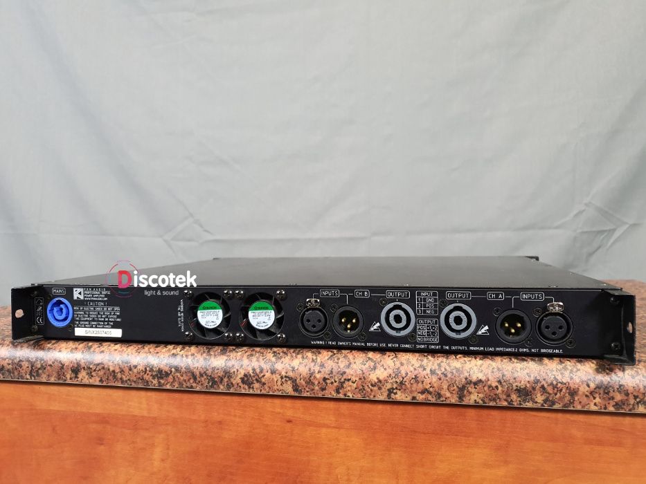 PKN Audio XD-2500 | 2x1500W | Powersoft, Lab Gruppen, Crown, Crest